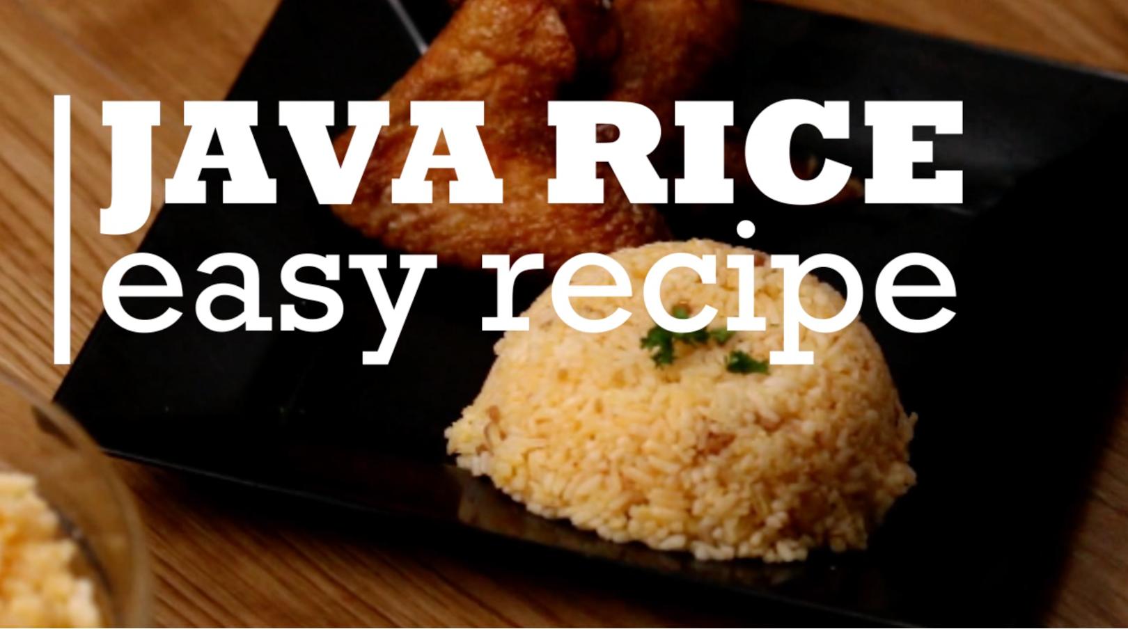 Easy Java Rice