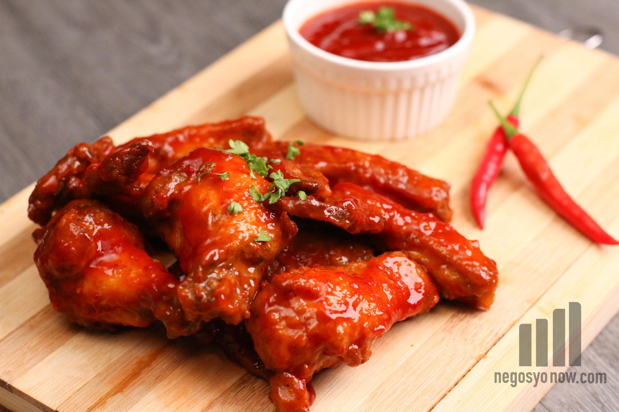 Sriracha Chicken Wings