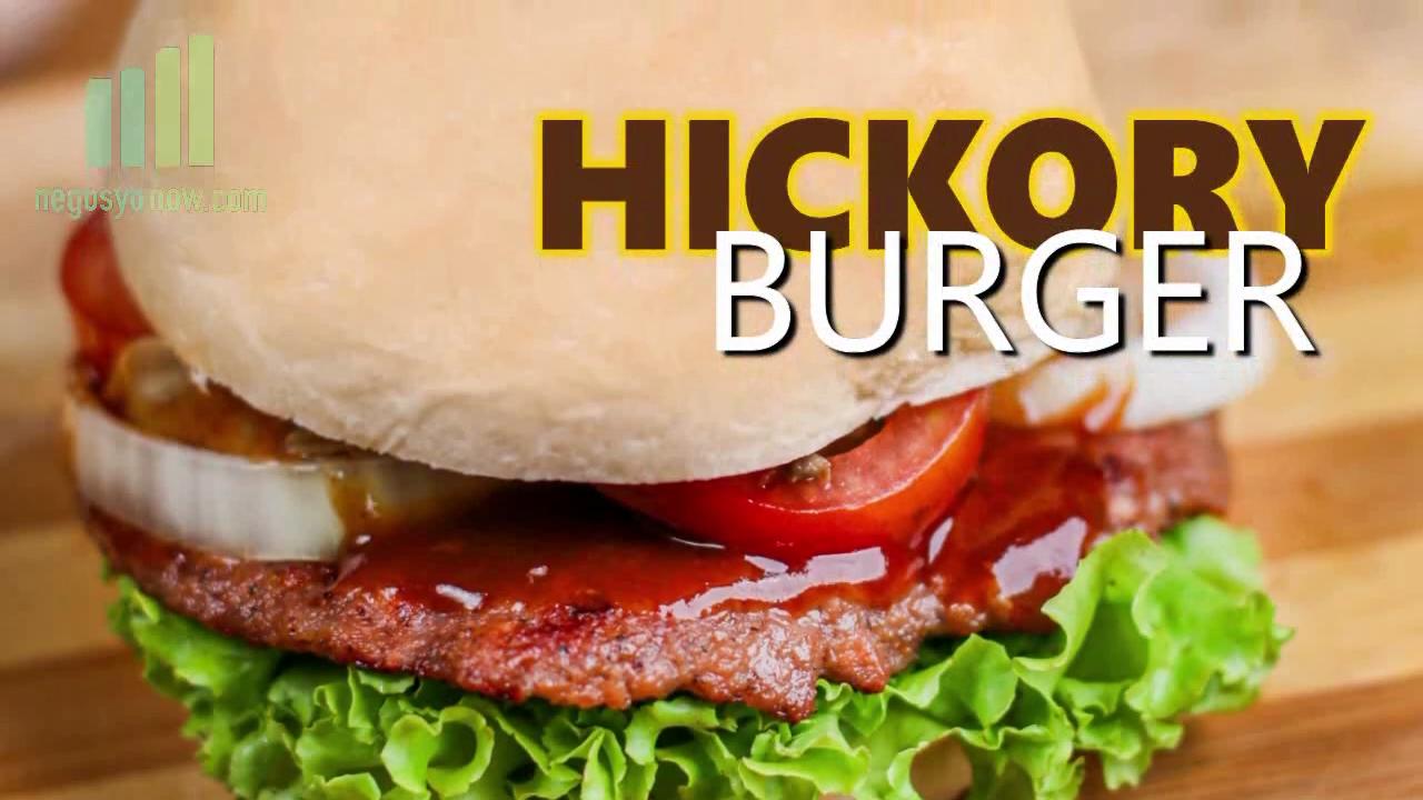 Hickory Barbecue Quarter-pounder Beef Burger