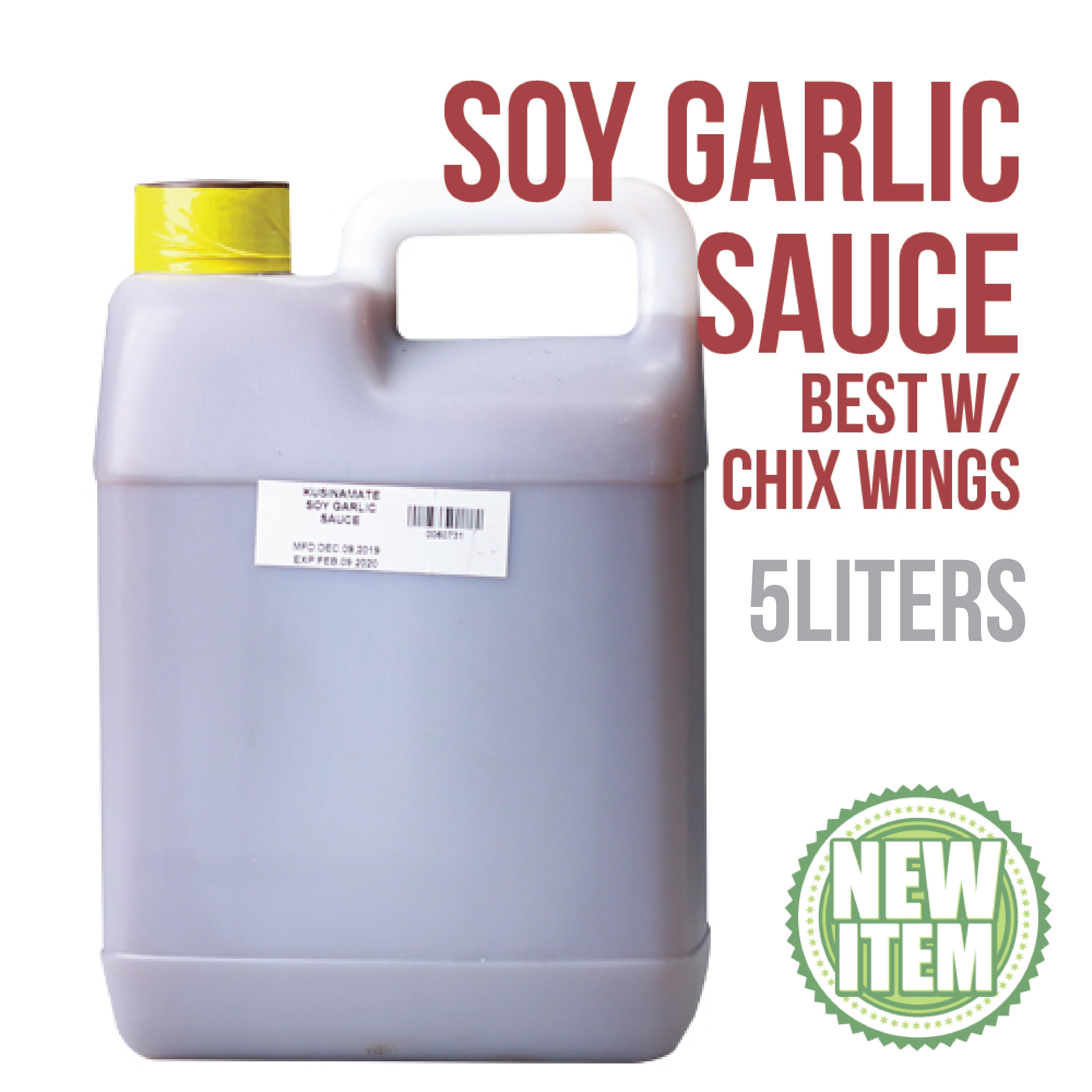 Soy Garlic Sauce 5 Liters