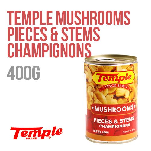 Temple Pieces & Stems Mushrooms 400g