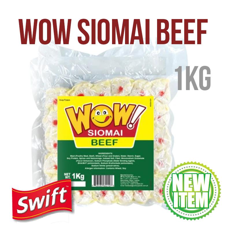 Wow Beef Siomai 1kg (60pcs)