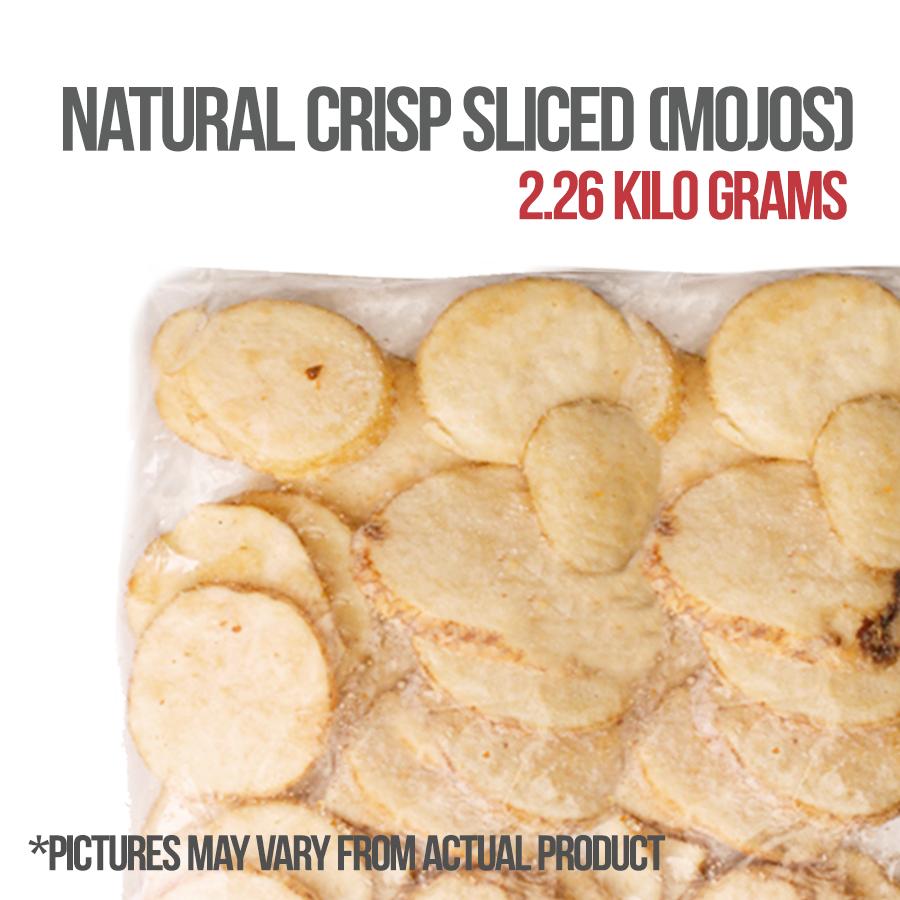 Natural Crisp Sliced (Mojos) 2.266 kg