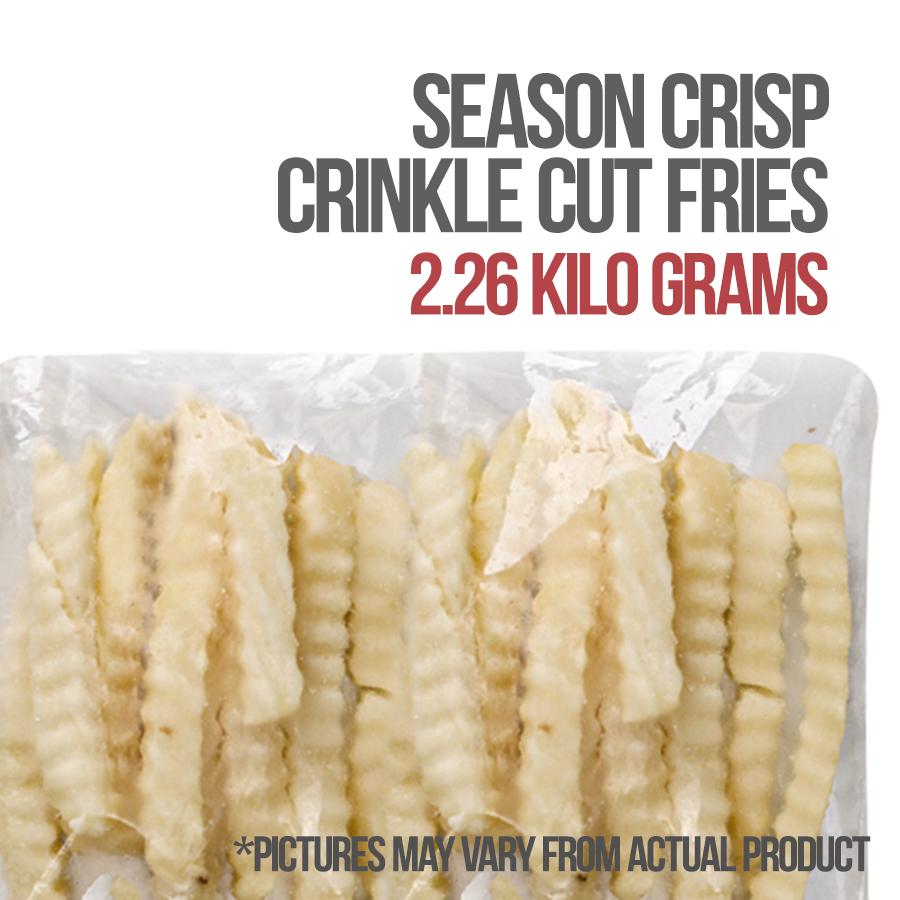 Season Crisp Crinkle Cut 2.26 kg