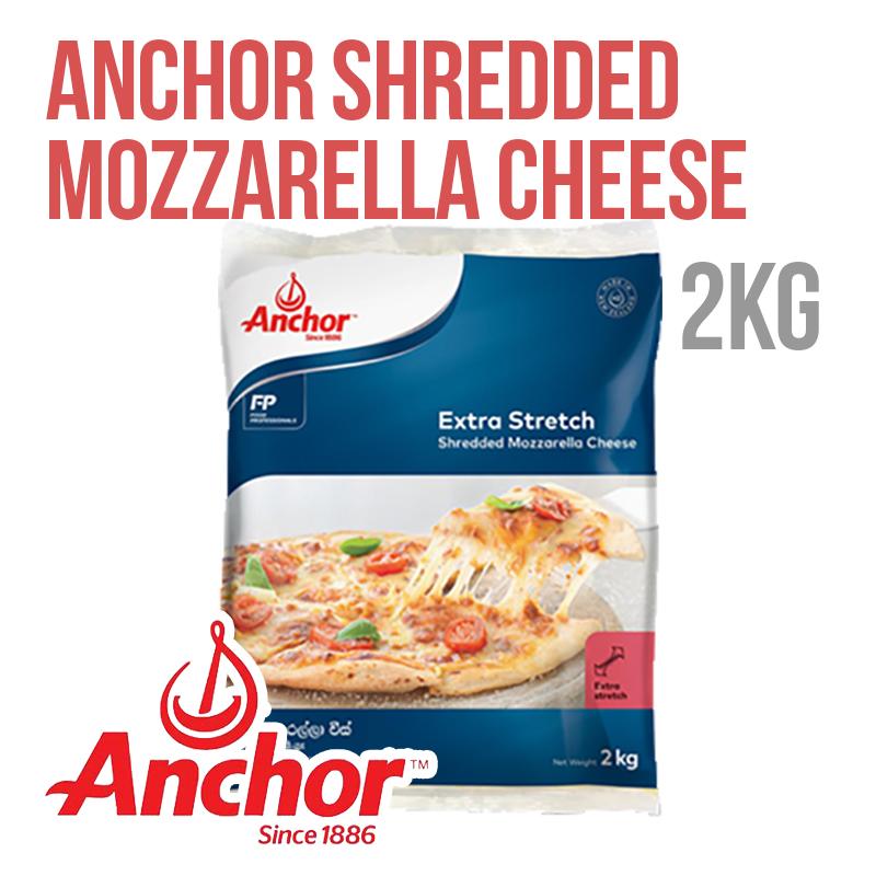 Anchor Shredded Mozzarella 2kg