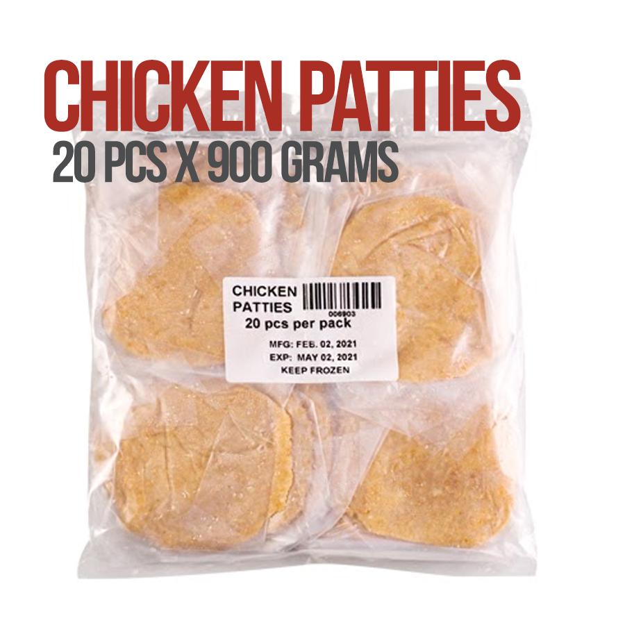 Buddies Chicken Patties 20 pcs x 900G