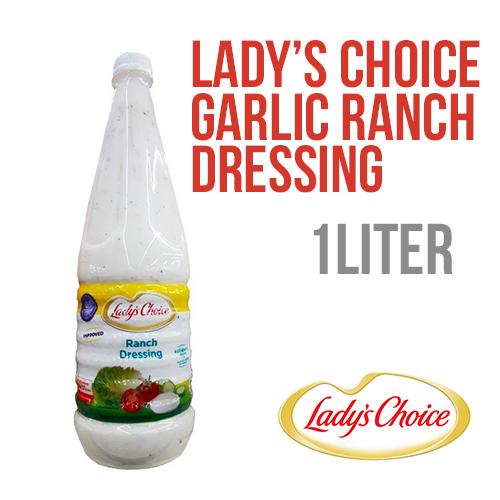 Lady's Choice Garlic Ranch Dressing 1 L