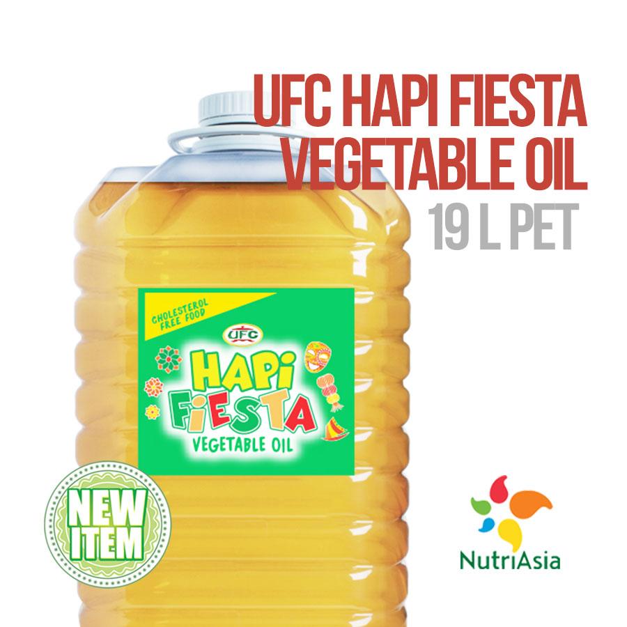 UFC Hapi Fiesta Vegetable Oil 19L PET