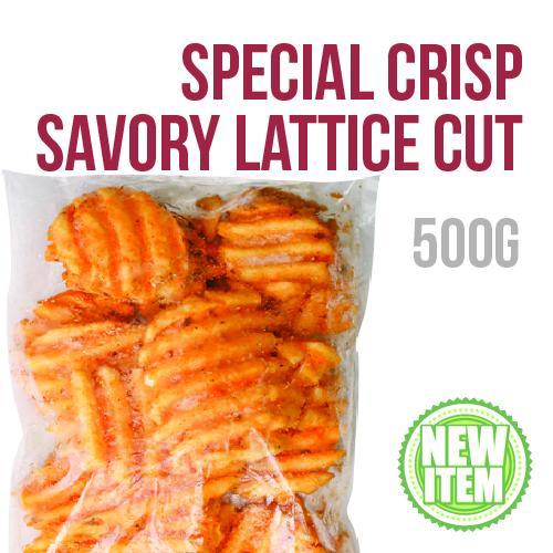 Season Crisp Savory Lattice Cut Fries 500 g