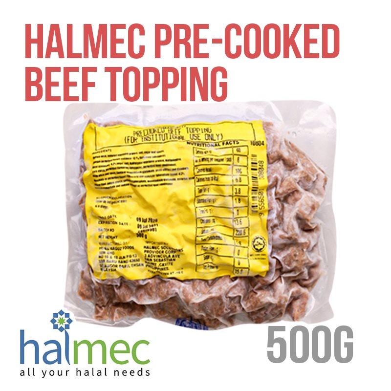 Halmec Premium Pre Cooked Beef Toppings 500g