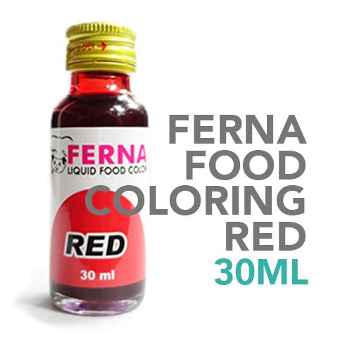 Ferna Food Coloring Red 30 ml