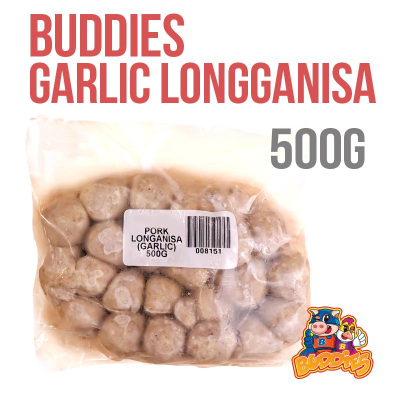 Buddies Garlic Pork Longanisa 500g