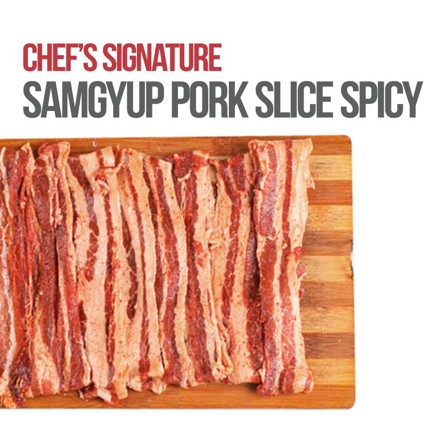Chef's Special Samgyup Pork Slice Spicy 500 g