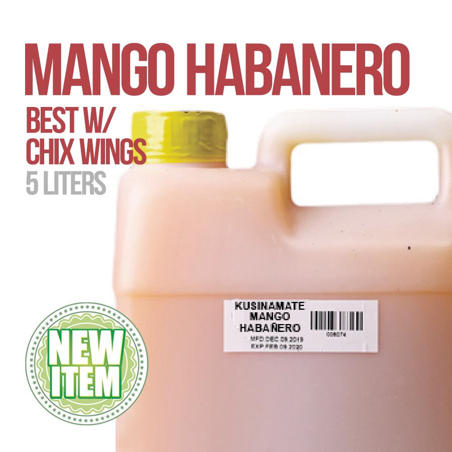 Mango Habanero Sauce 5 Liters