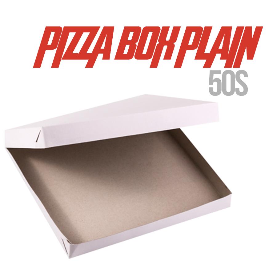 Plain Pizza Box 11" x 11" x 1" 50s