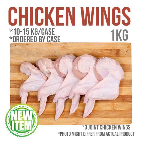 Frozen Chicken Wings kg *Ordered per Case 10 -15 kg per Case