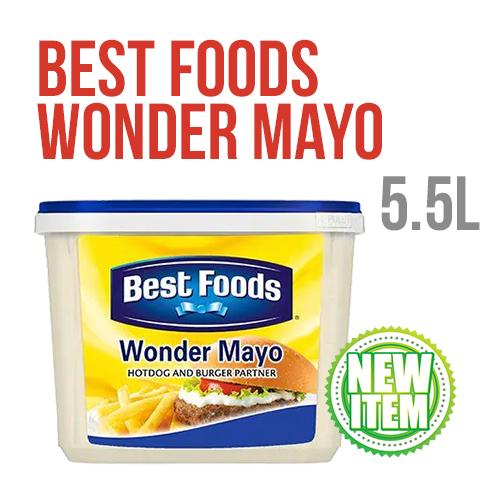 Best Foods Wonder Mayo 5.5L