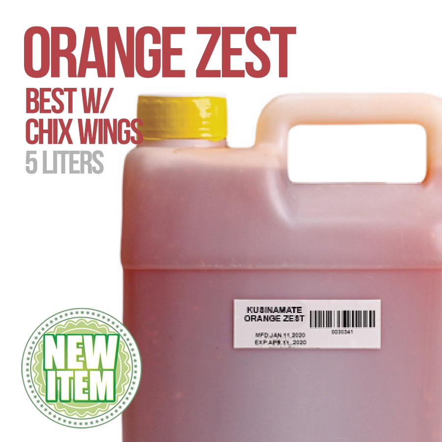Orange Zest Sauce 5 Liters