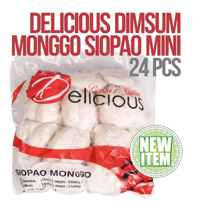 Delicious Dimsum Siopao Monggo Mini 24s