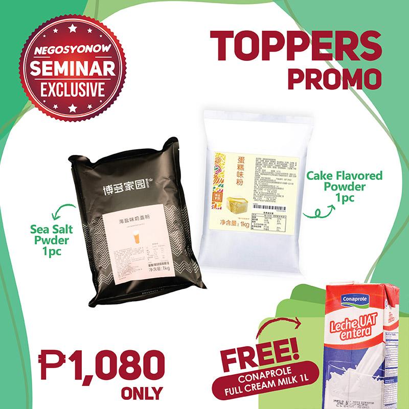 Toppers Promo