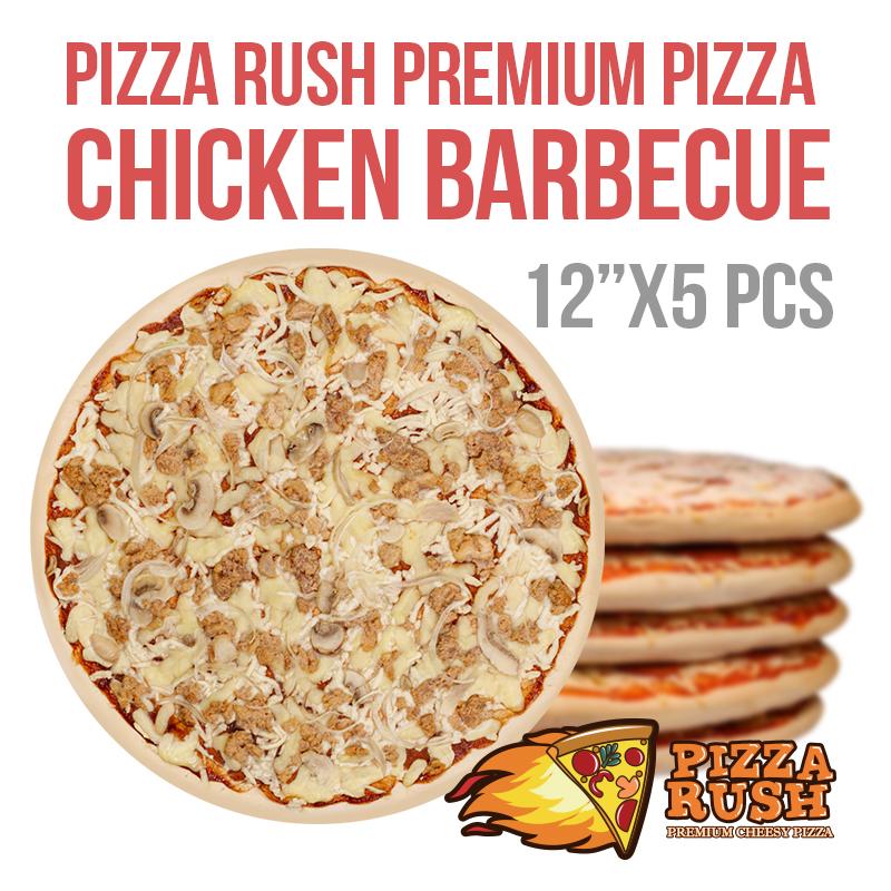 Pizza Rush Frozen Chicken BBQ Pizza w/ box 5PCS