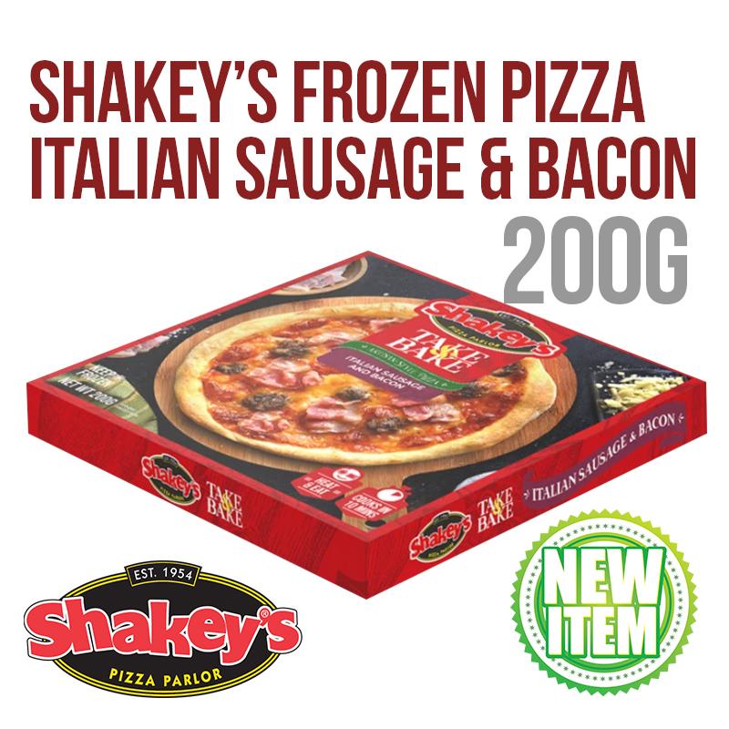 Shakey's Italian Sausage and Bacon 200g