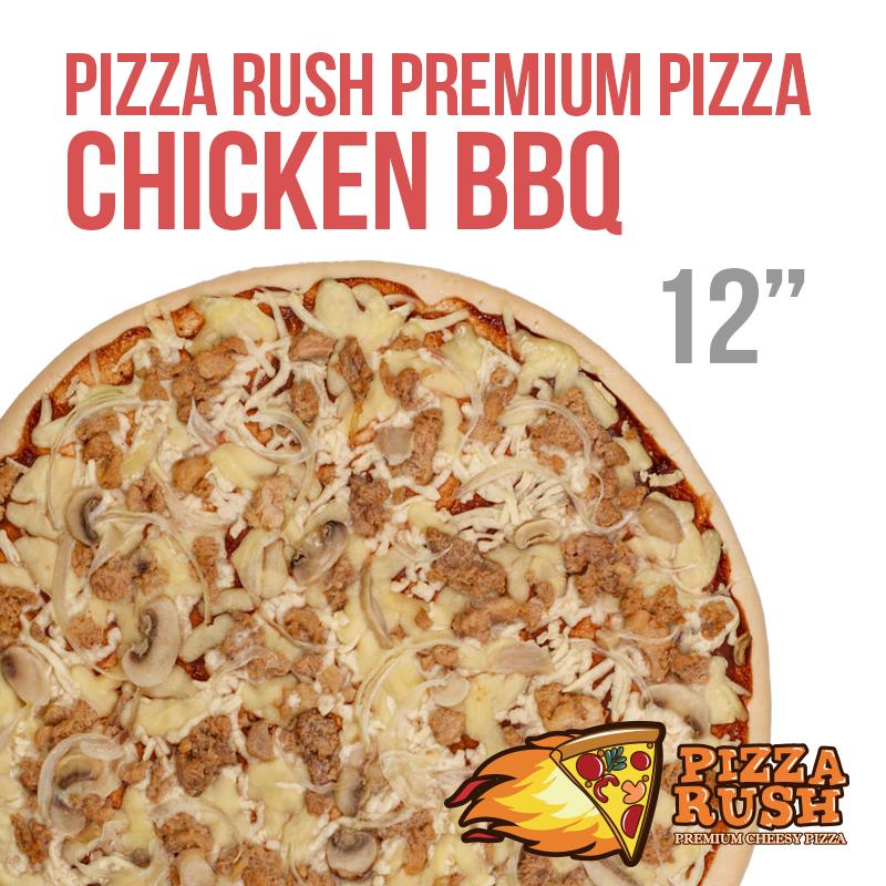 Pizza Rush Frozen Chicken BBQ Pizza