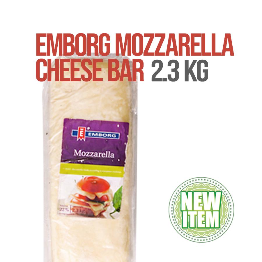 Emborg Mozzarella Cheese Bar (2.3kg)