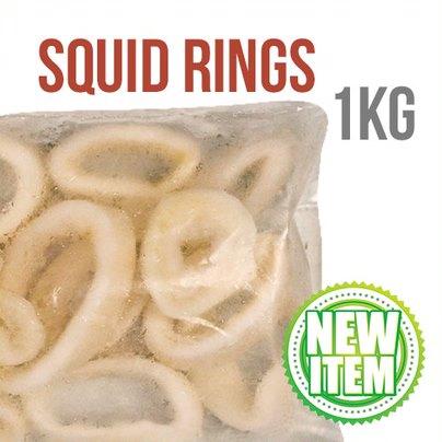 Squid Rings or Calamares 1 kg