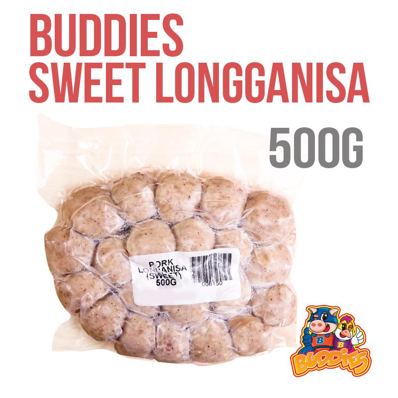 Buddies Sweet Pork Longanisa 500g