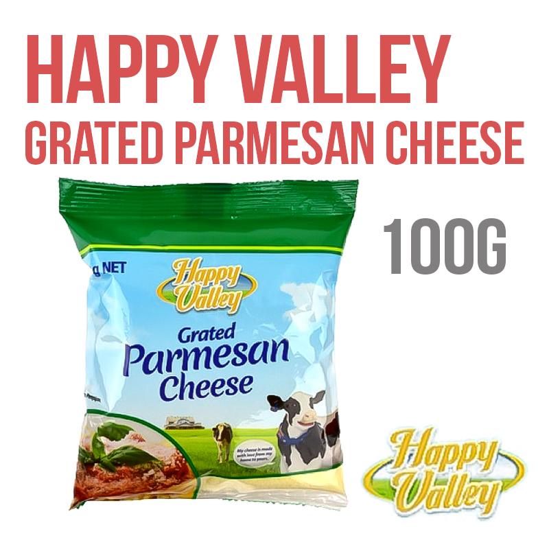 Happy Valley Grated Parmesan Cheese 100g