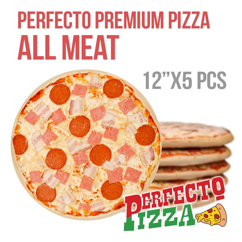Perfecto Pizza Frozen All Meat Pizza w/ box 5PCS