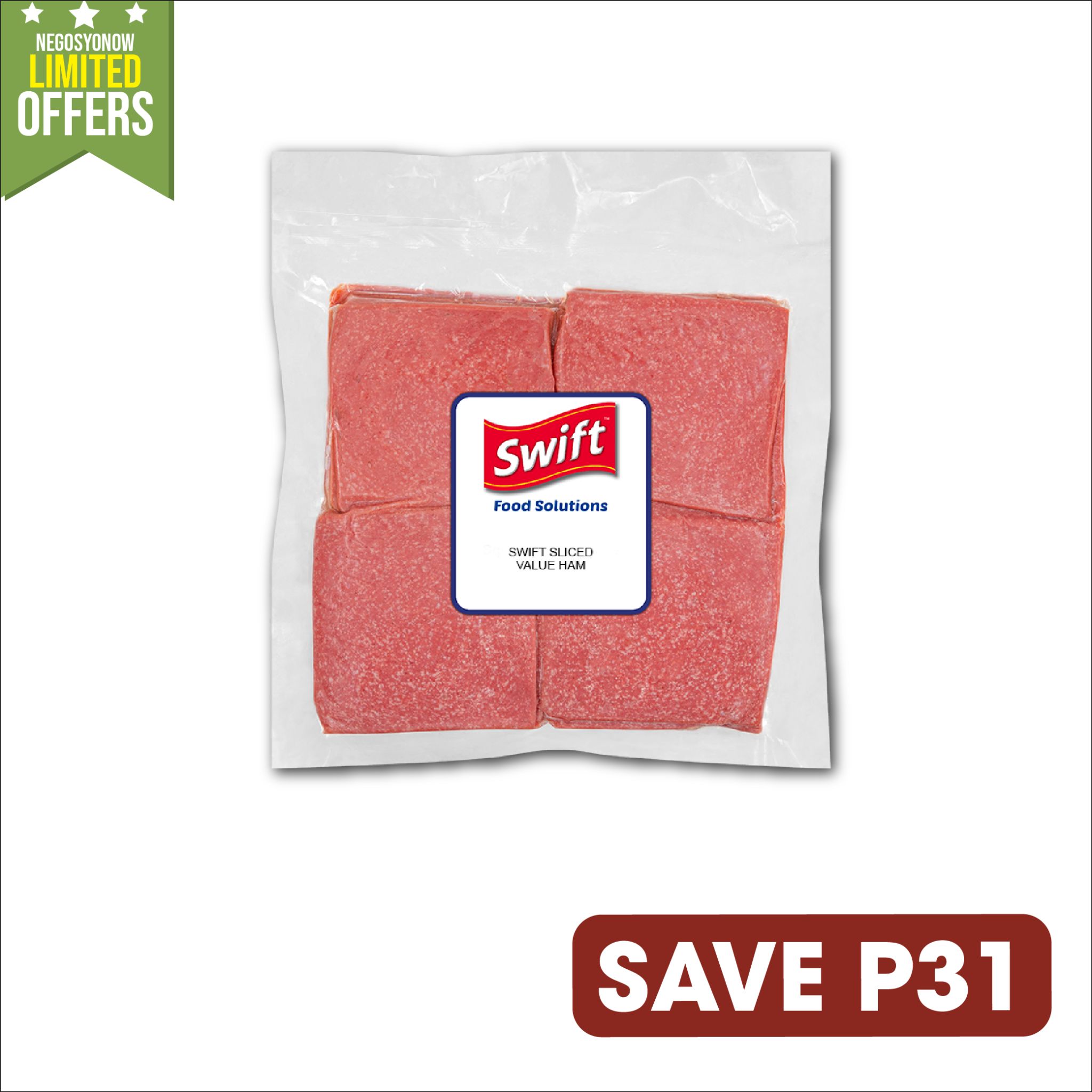 Swift Sliced Value Ham 1 Kilo