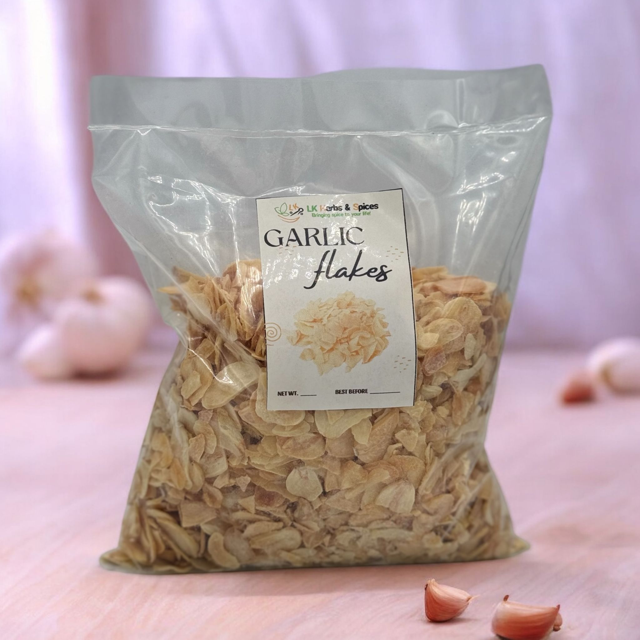 GARLIC FLAKES - DEHYDRATED