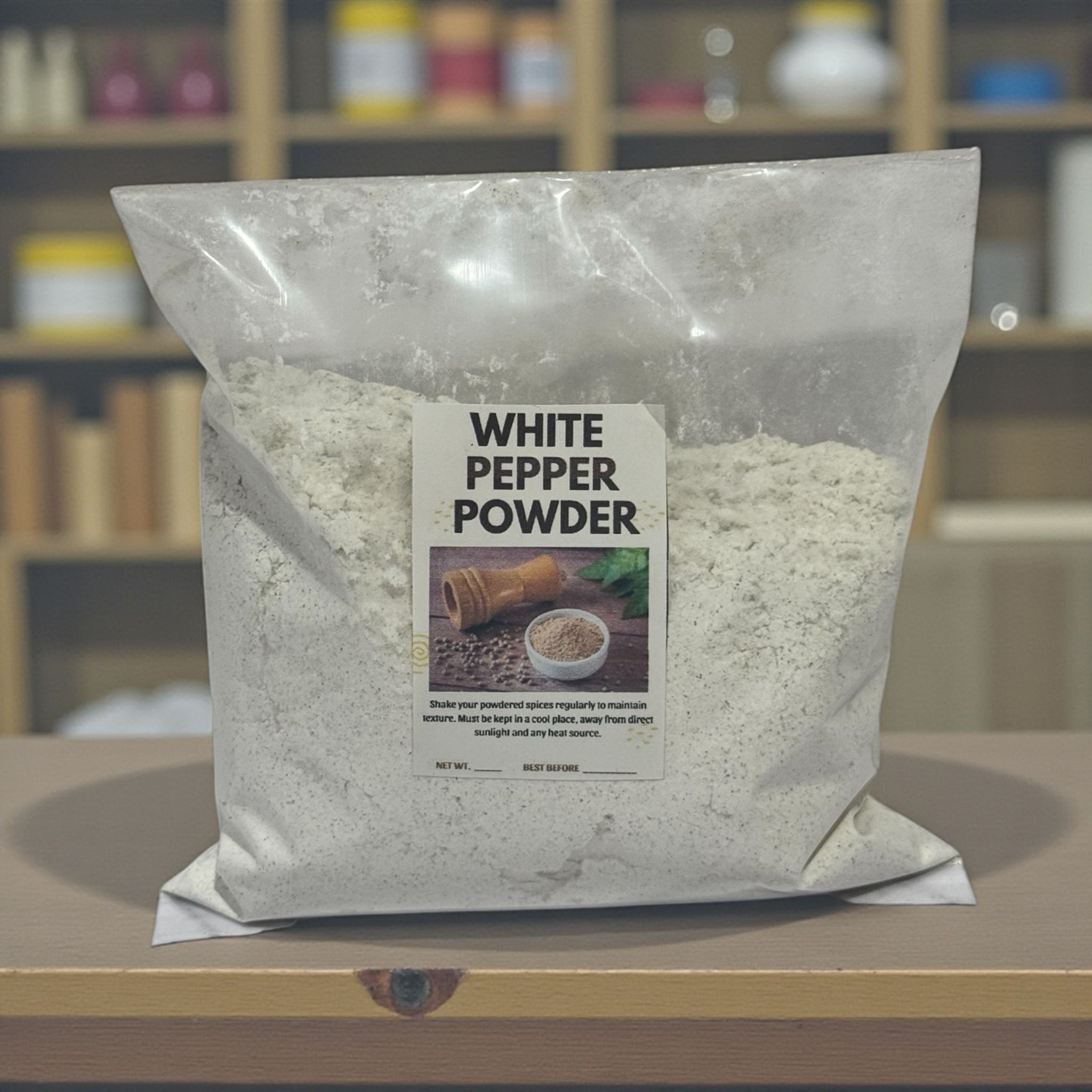 WHITE PEPPER POWDER 1 KG