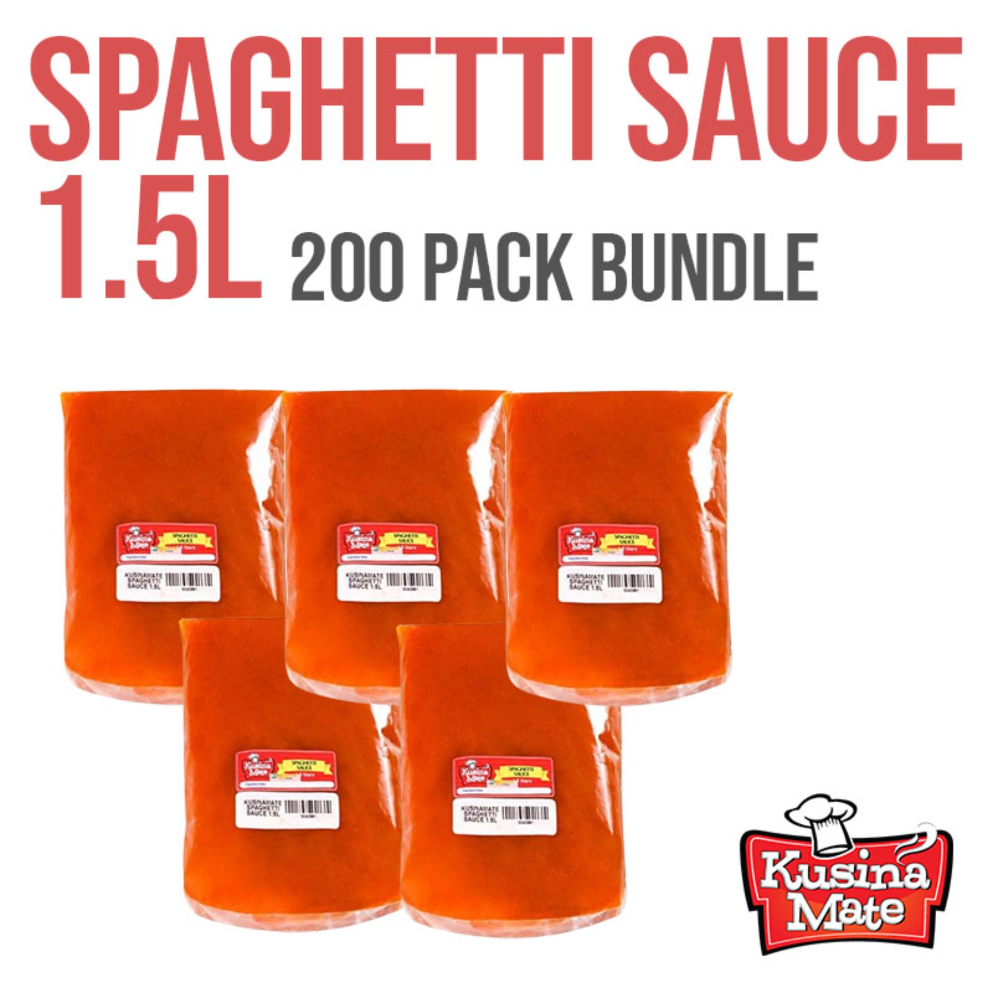 Spaghetti Sauce 1.5 L   *min Order 200 Packs