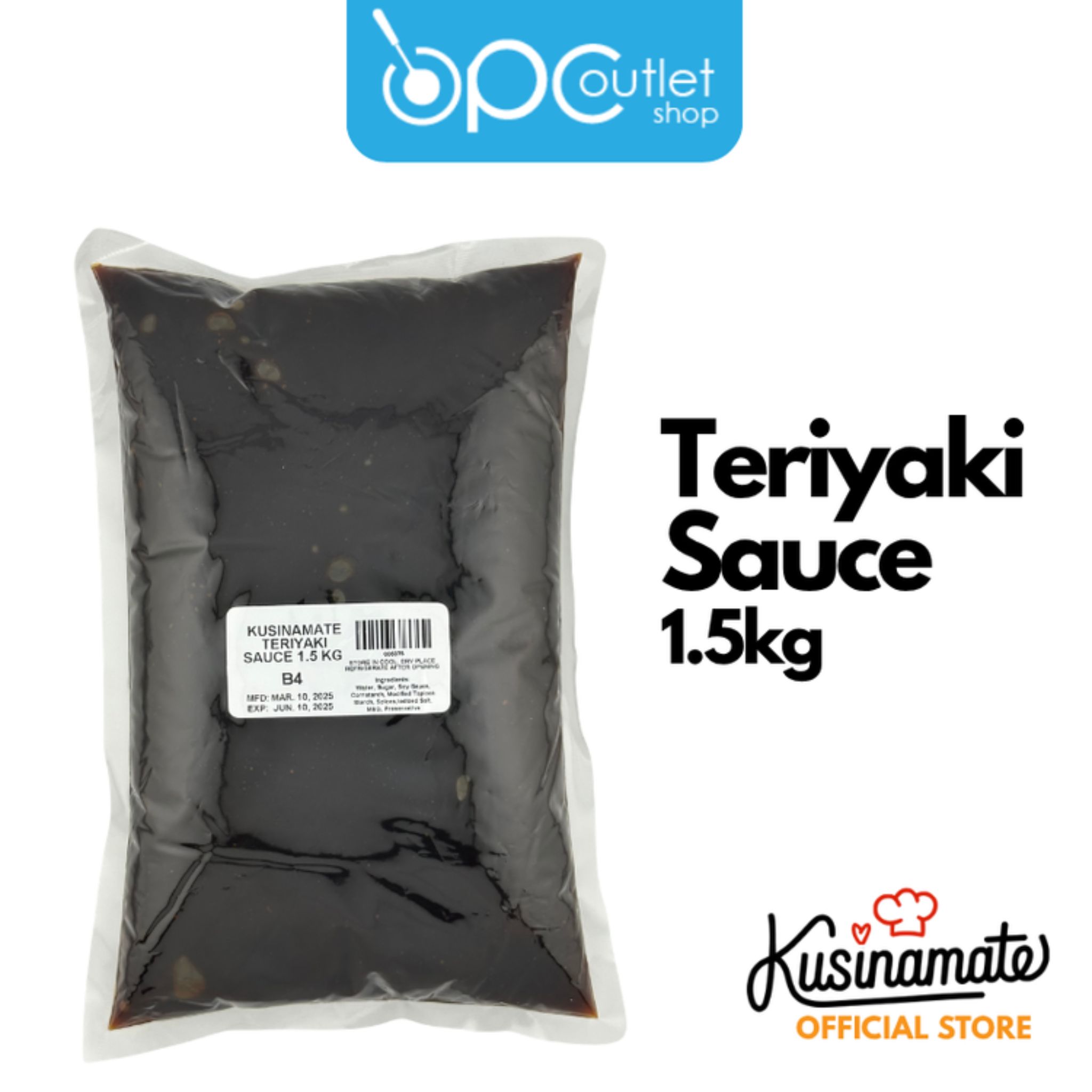 Kusinamate Teriyaki Sauce 1.5 L