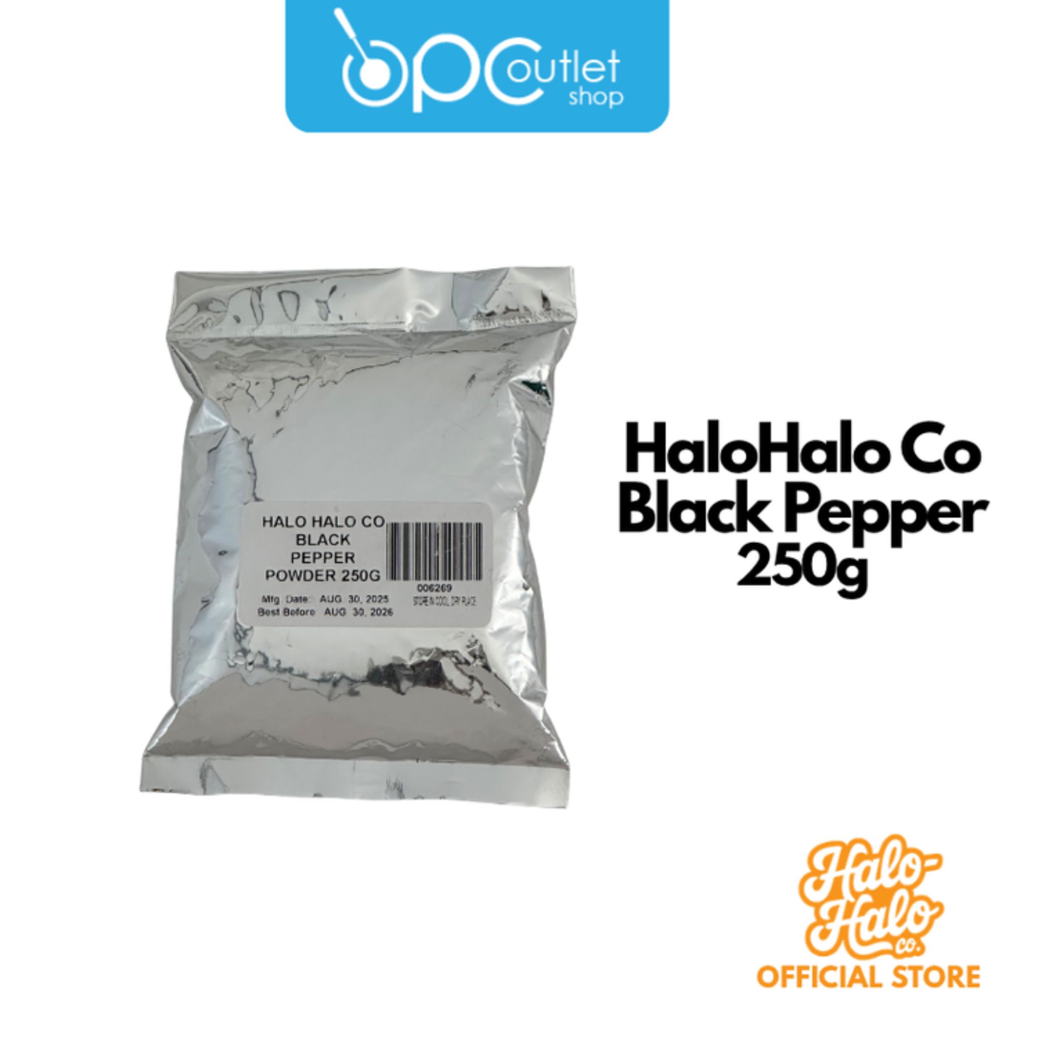 Halo Halo Co. Black Pepper 250 g