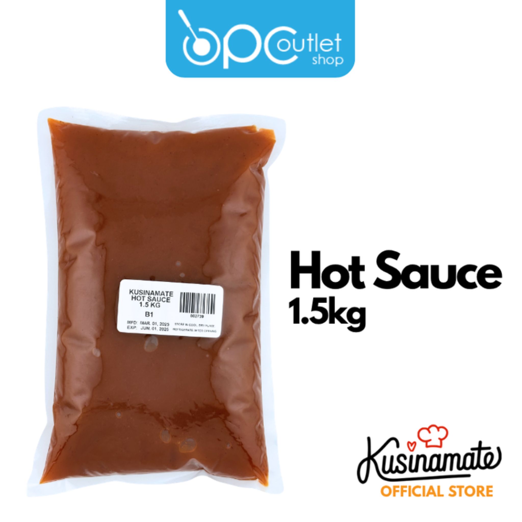 Kusinamate Budget Hot Sauce 1.5 L