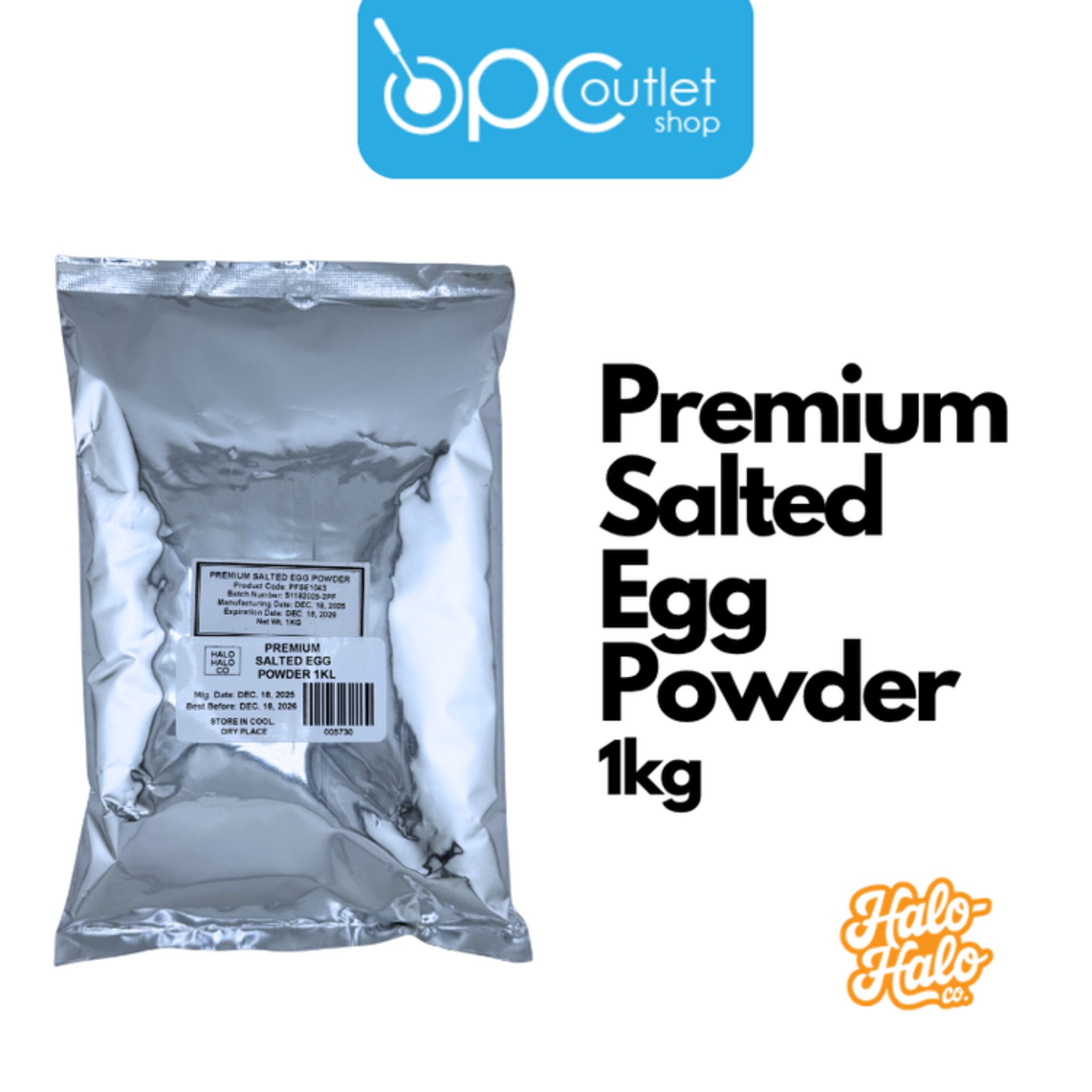 Halo Halo Co. Premium Salted Egg Powder 1 kg