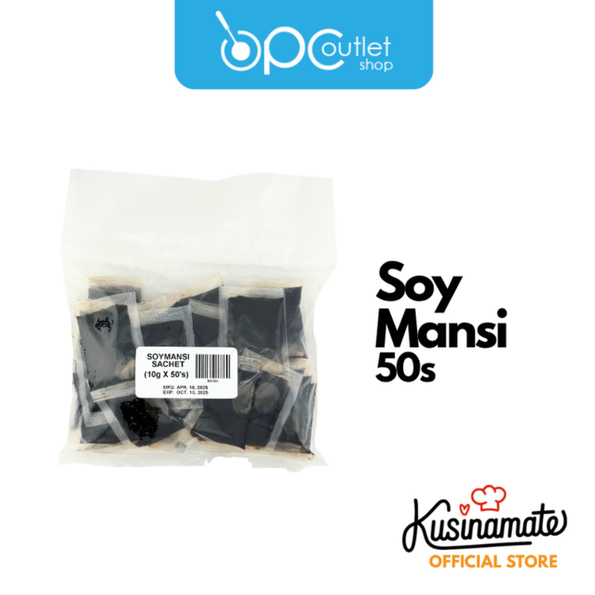 Kusinamate Soymansi Sachet 10g x 50s