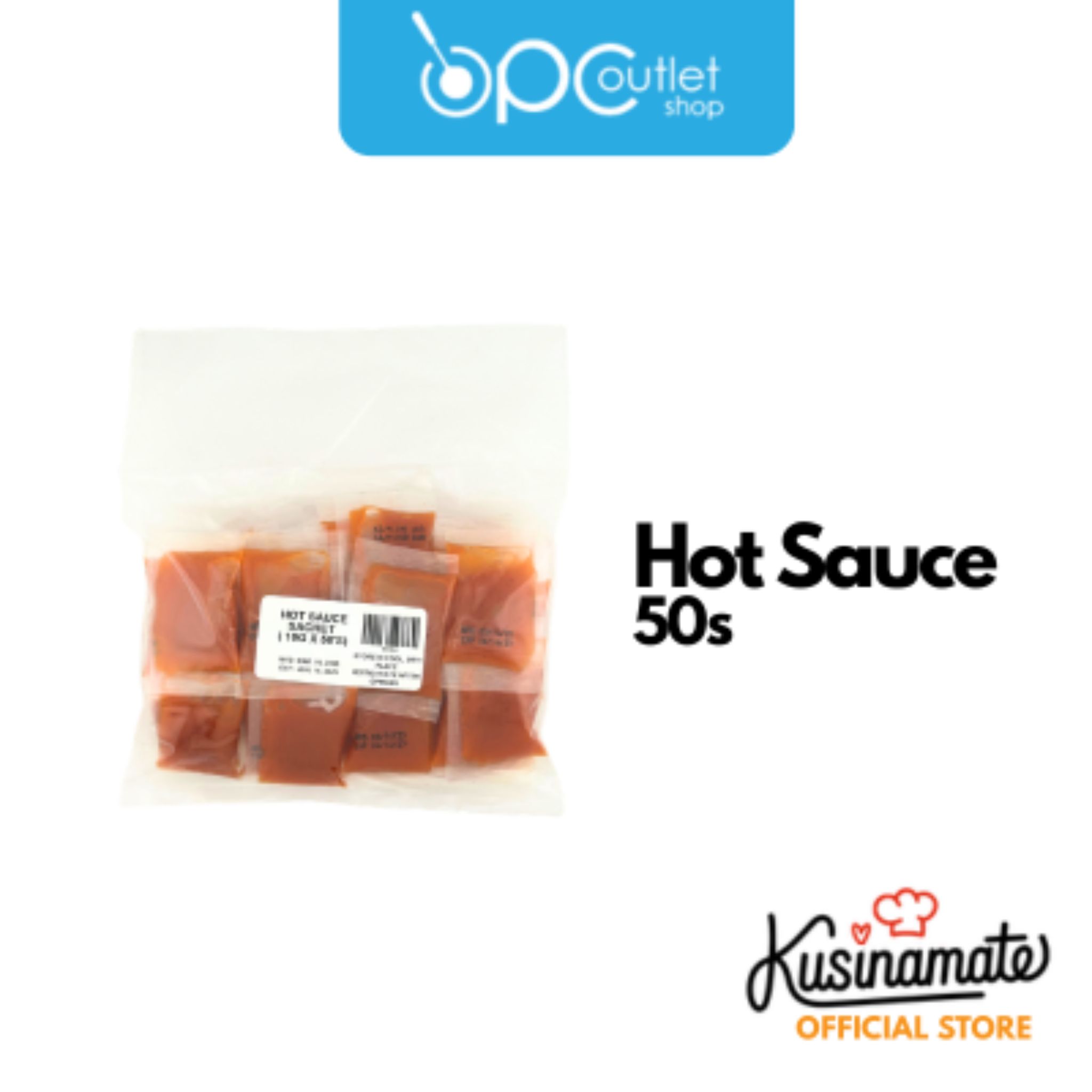 Kusinamate Hot Sauce Sachet 10g x 50s