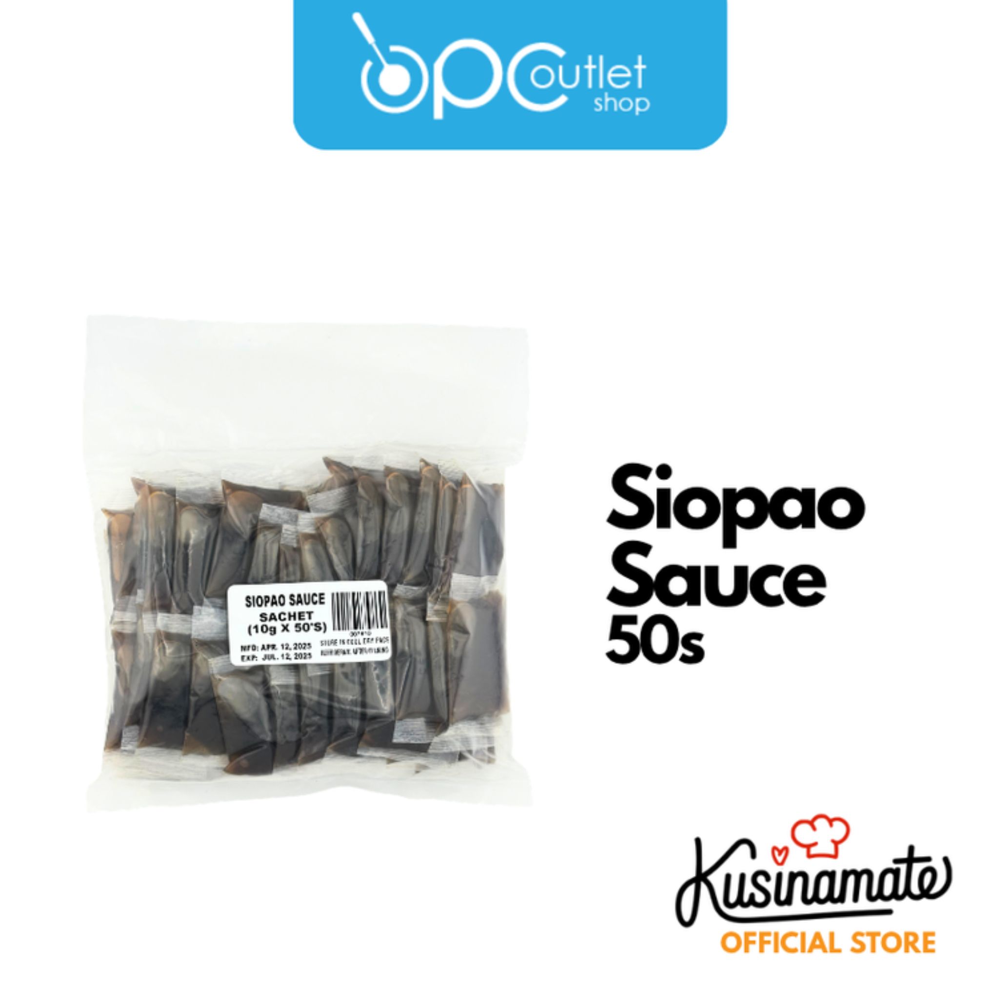 Kusinamate Siopao Sauce Sachet 8G x 50s