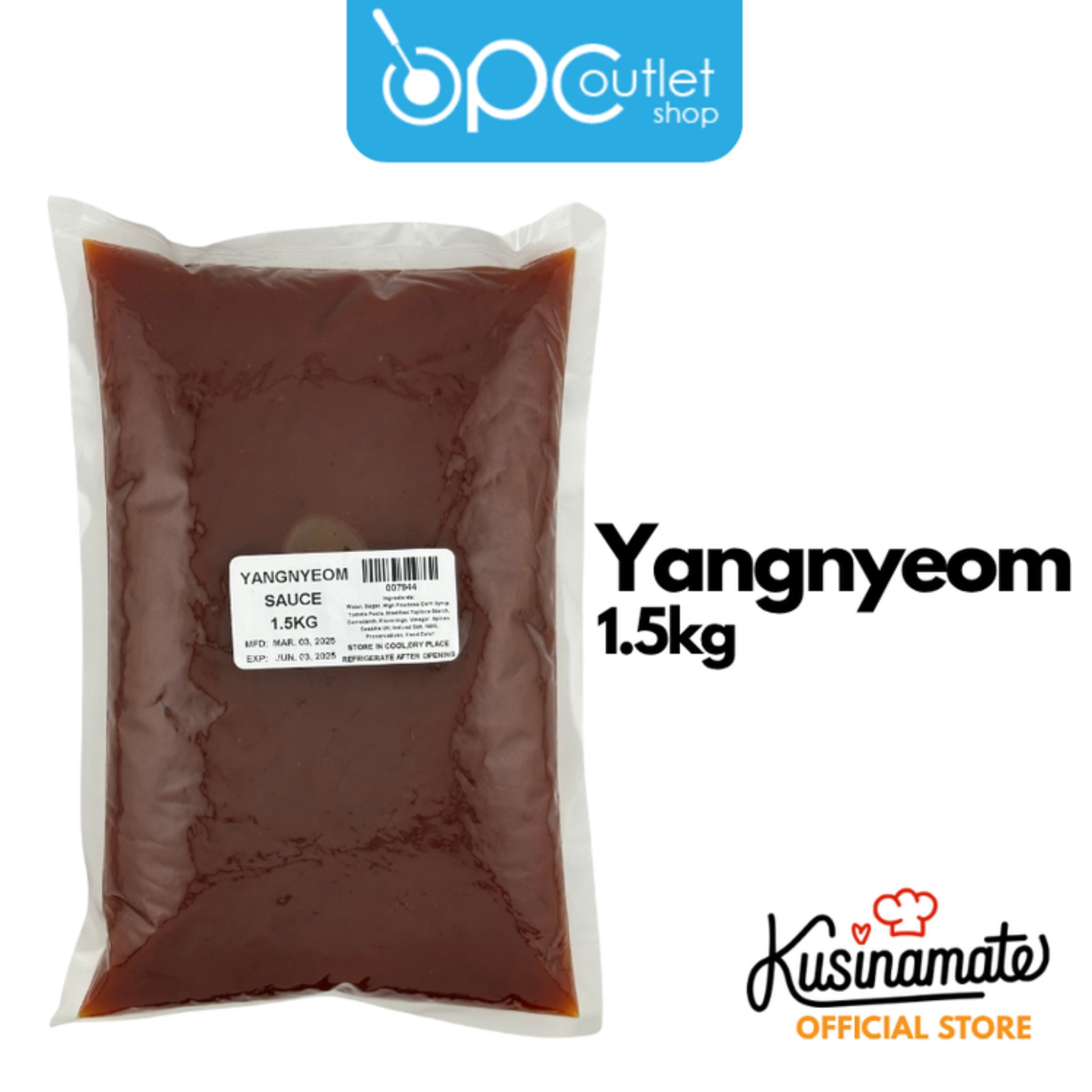 Kusinamate Yangnyeom Sauce 1.5Kl